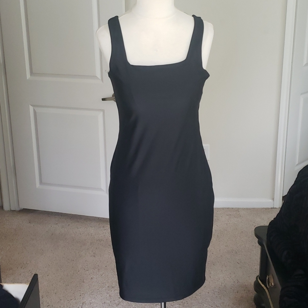black dress
